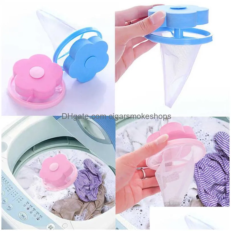 1/3 pcs cleaning balls floating pet fur lint hair removal catcher filter mesh dirty collection pouch washing machine hair filter