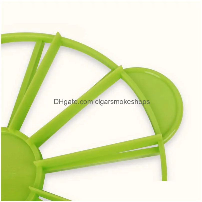 1pc cake divider household plastic round 10/12 pieces bread cake divider equal portion cutter slice marker baking tool