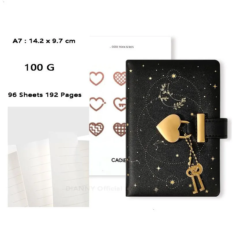 wholesale notepads retro diary with padlock notebook and journal a7 sketchobook lock notepad small pocket agenda school planner organizer note book