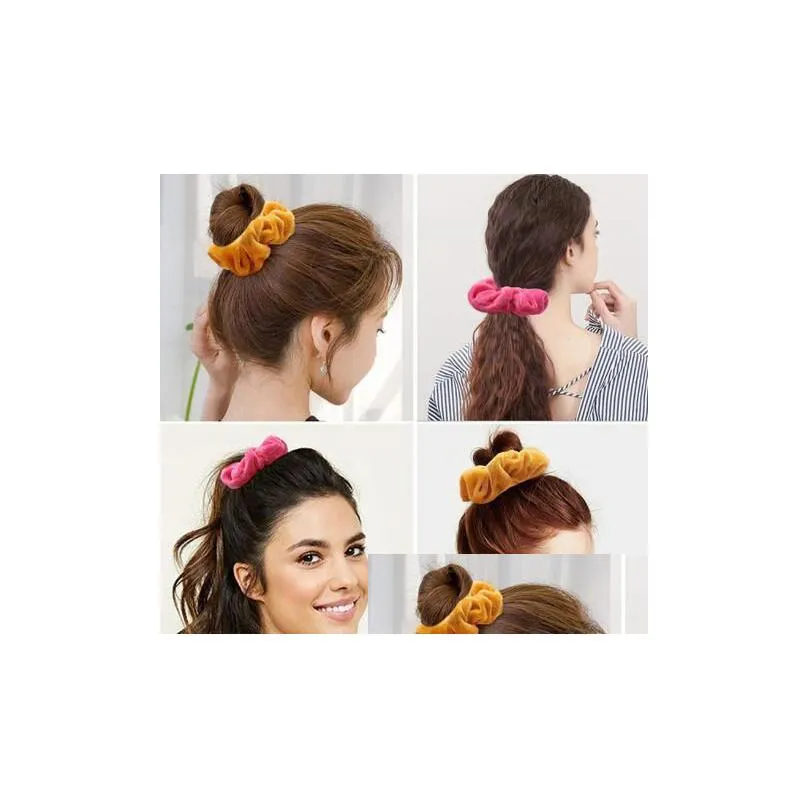 Acheter Grand nœud papillon décoratif pour femmes, cerceau de cheveux,  couleur unie, bandeau Cosplay, chouchou élastique, accessoires pour cheveux