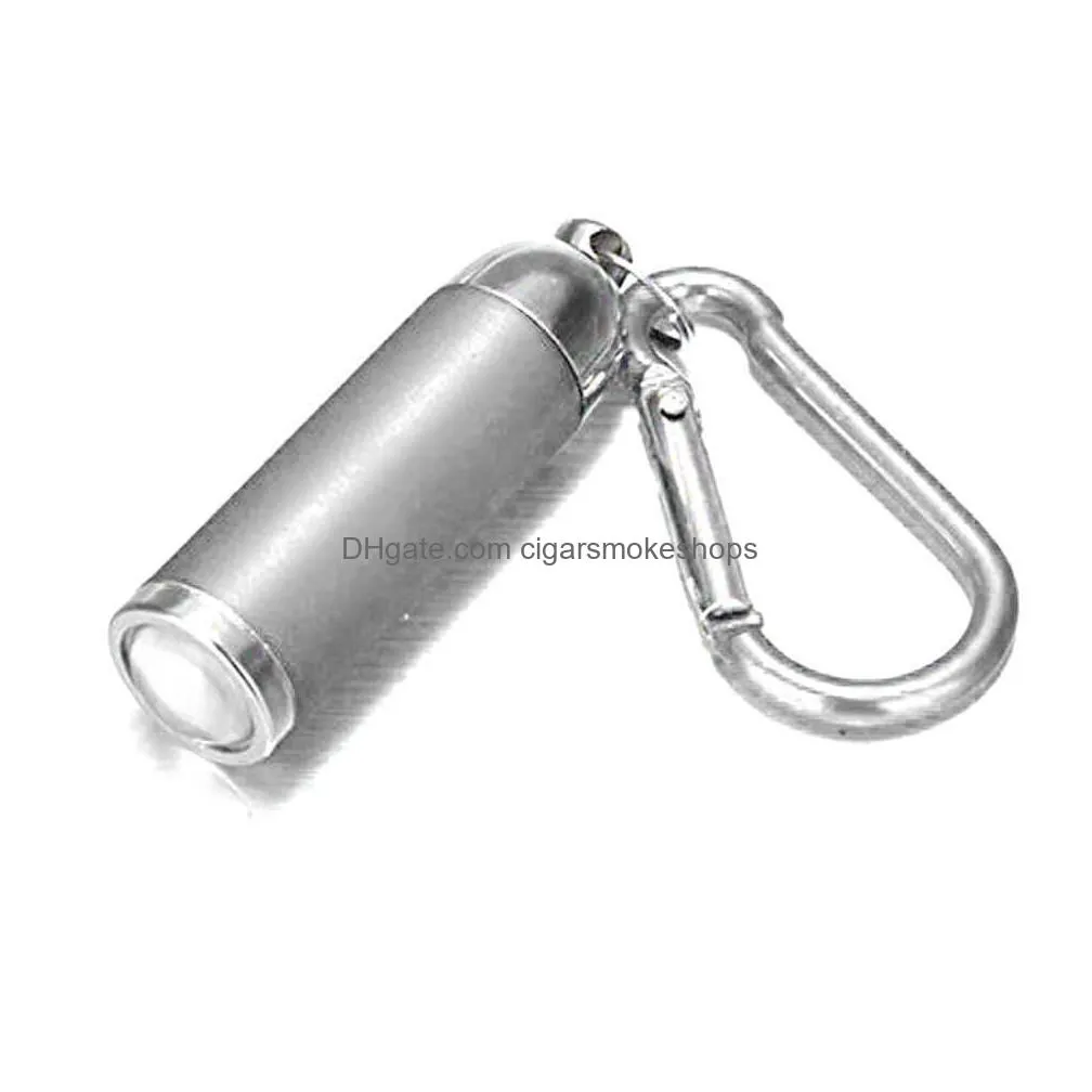 1pcs multi-function mini led flashlight portable flashlight keychain emergency light flashlights pocket-sized keychain lights