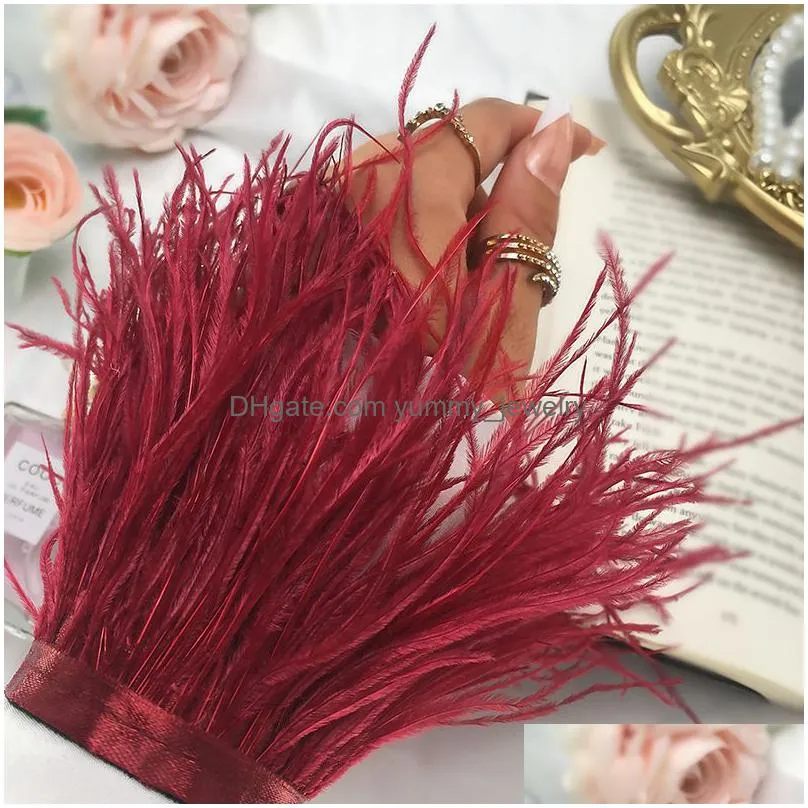 charm bracelets feather cuff women ostrich slap bracelets cuff bracelets stainless steel ostrich feather bracelet sleeve cuff hair accessories