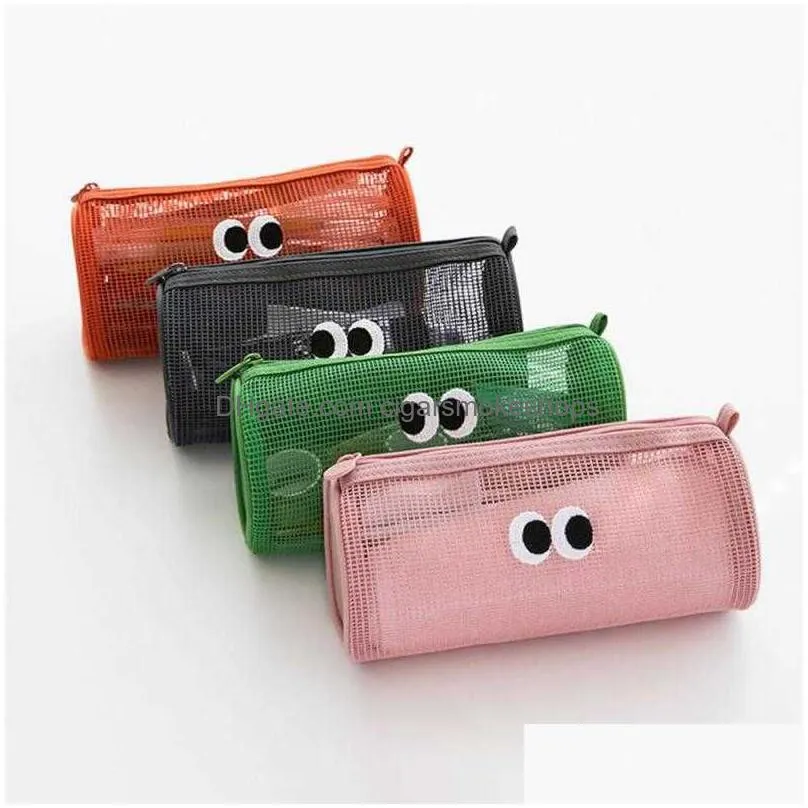 large capacity students pencil bag stationery pen storage school supplies pen box pencil cases bags office stationery supplies