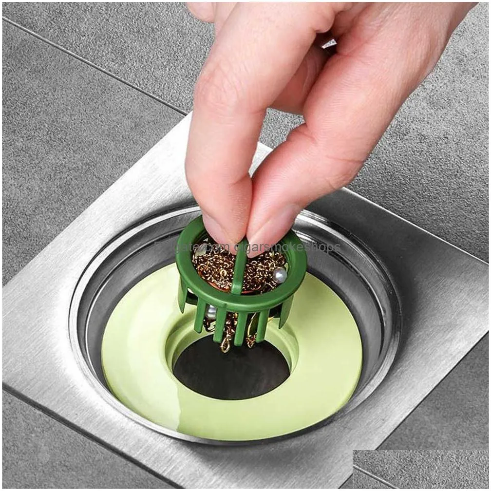 Anti Odor Core Water Filter Strainer For Kitchen Floors Deodorant
