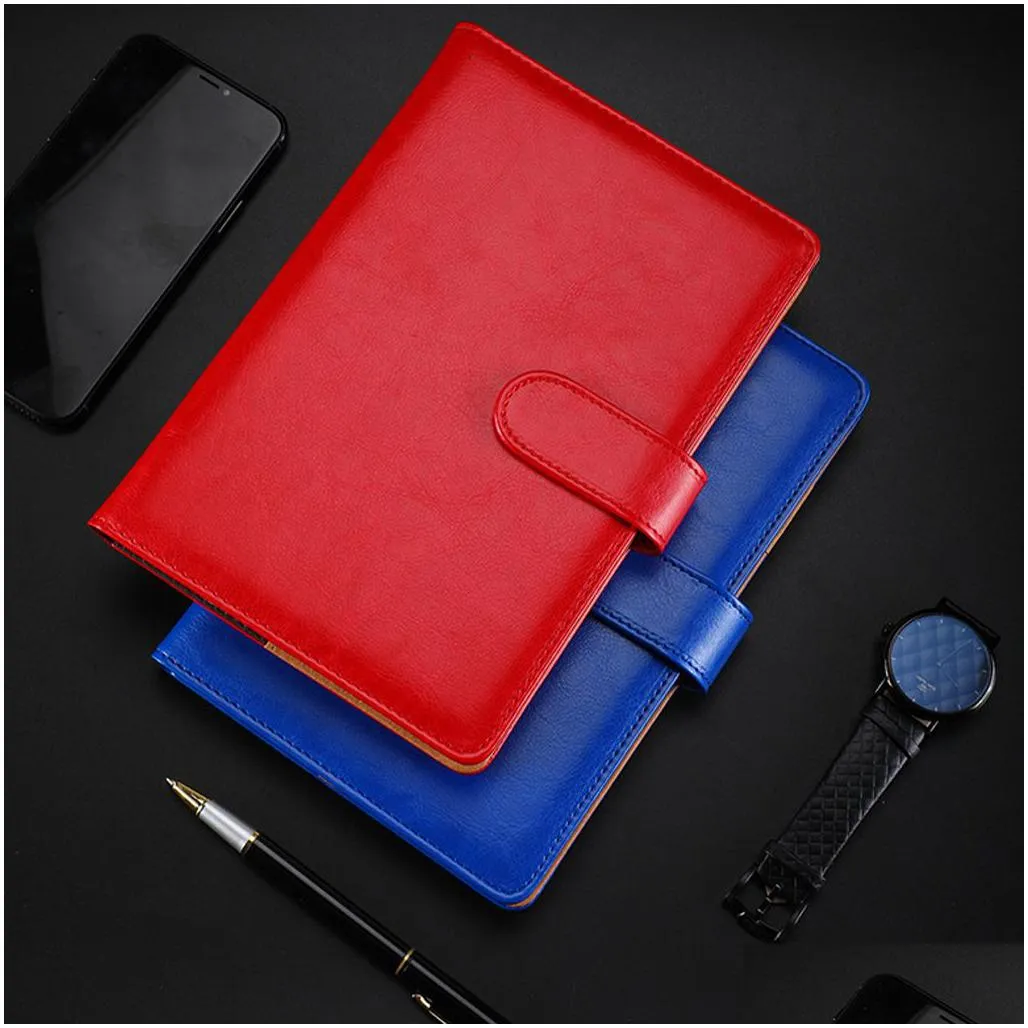 wholesale notepads notebook creatively transverse jotter take notes keep diary journals paper pu christmas gift school business schoolmate