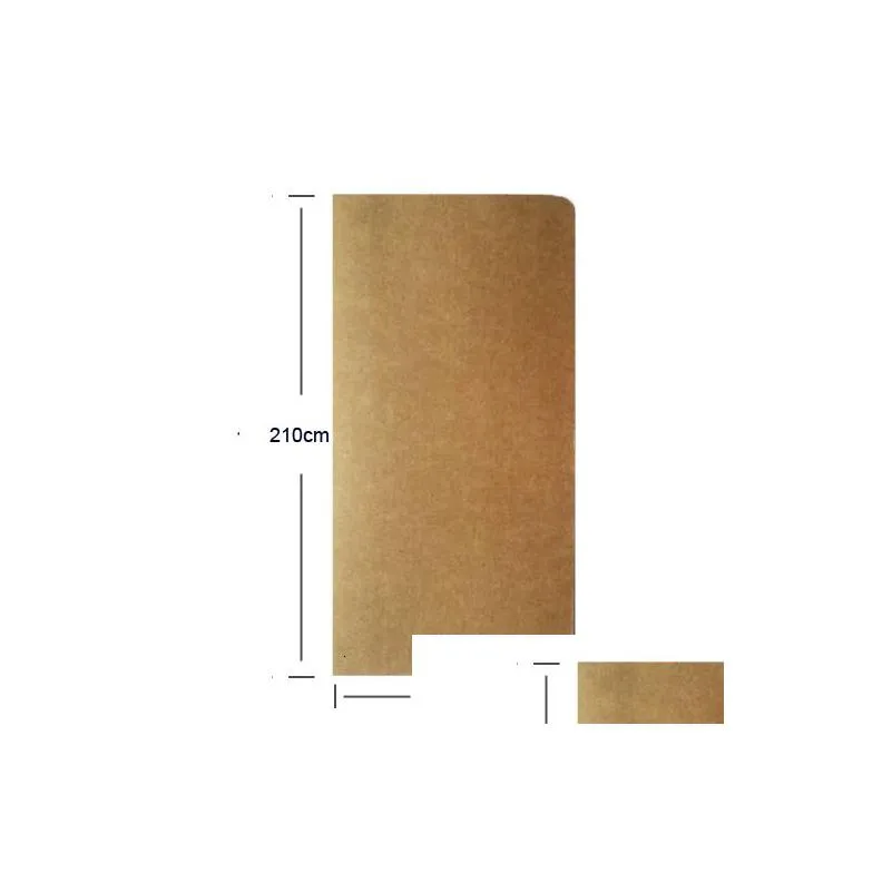 wholesale notepads 10 /lot cowhide paper notebook blank notepad book vintage soft copybook daily memos kraft cover journal notebooks