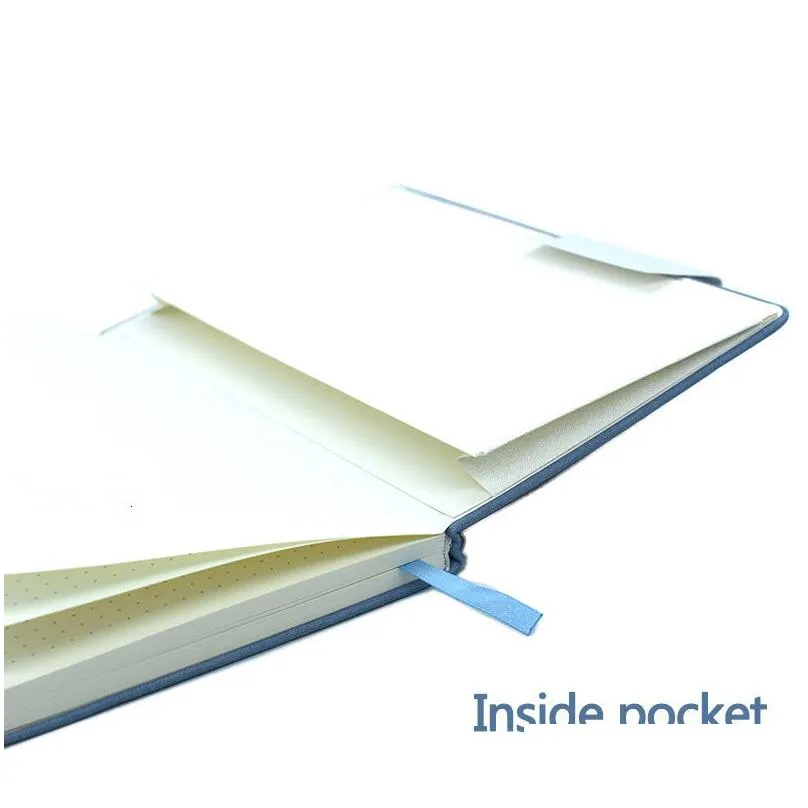 wholesale notepads a5 cloth cover dotted notebook journal 100 gsm ivory white paper diary office school notepad supplies stationery