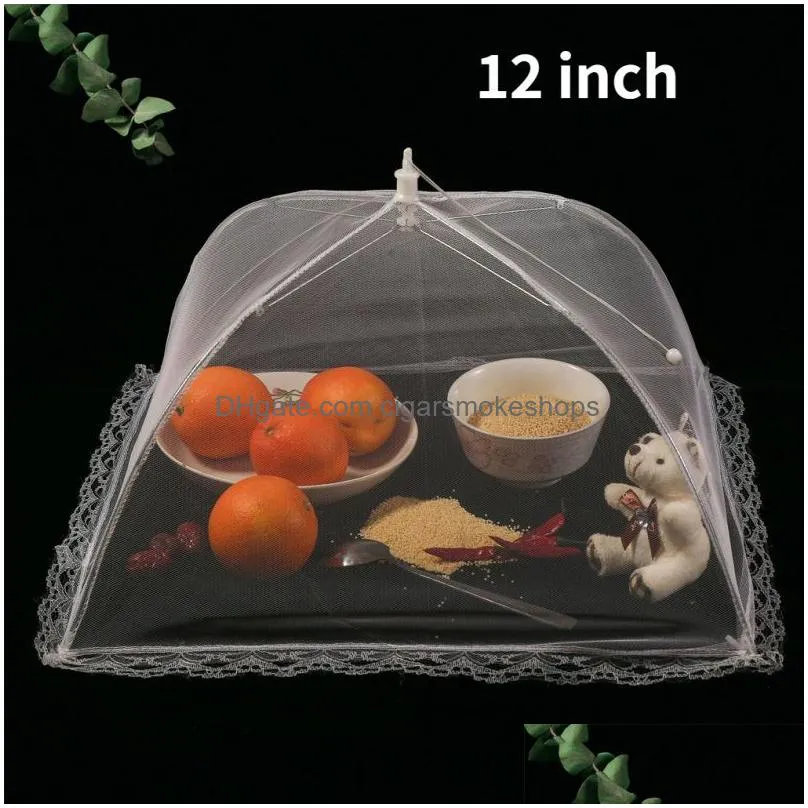 vegetable cover other kitchen tools foldable table cover fly proof table food cover round household use cover kitchen gadgets cooking
