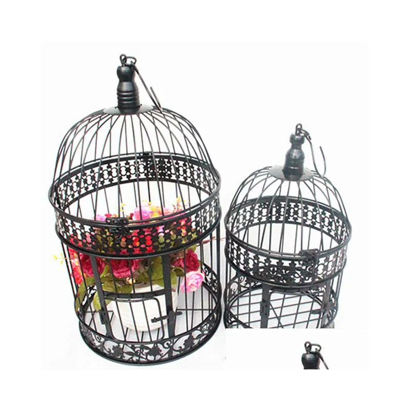 s modern metal european wrought iron wedding decoration flower cage ornaments flower pot succulent 230516