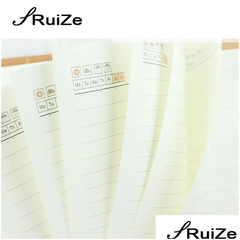 wholesale notepads ruize faux leather notebook a4 a6 b5 a5 spiral notebook planner agenda hard cover office business notepad planner binder