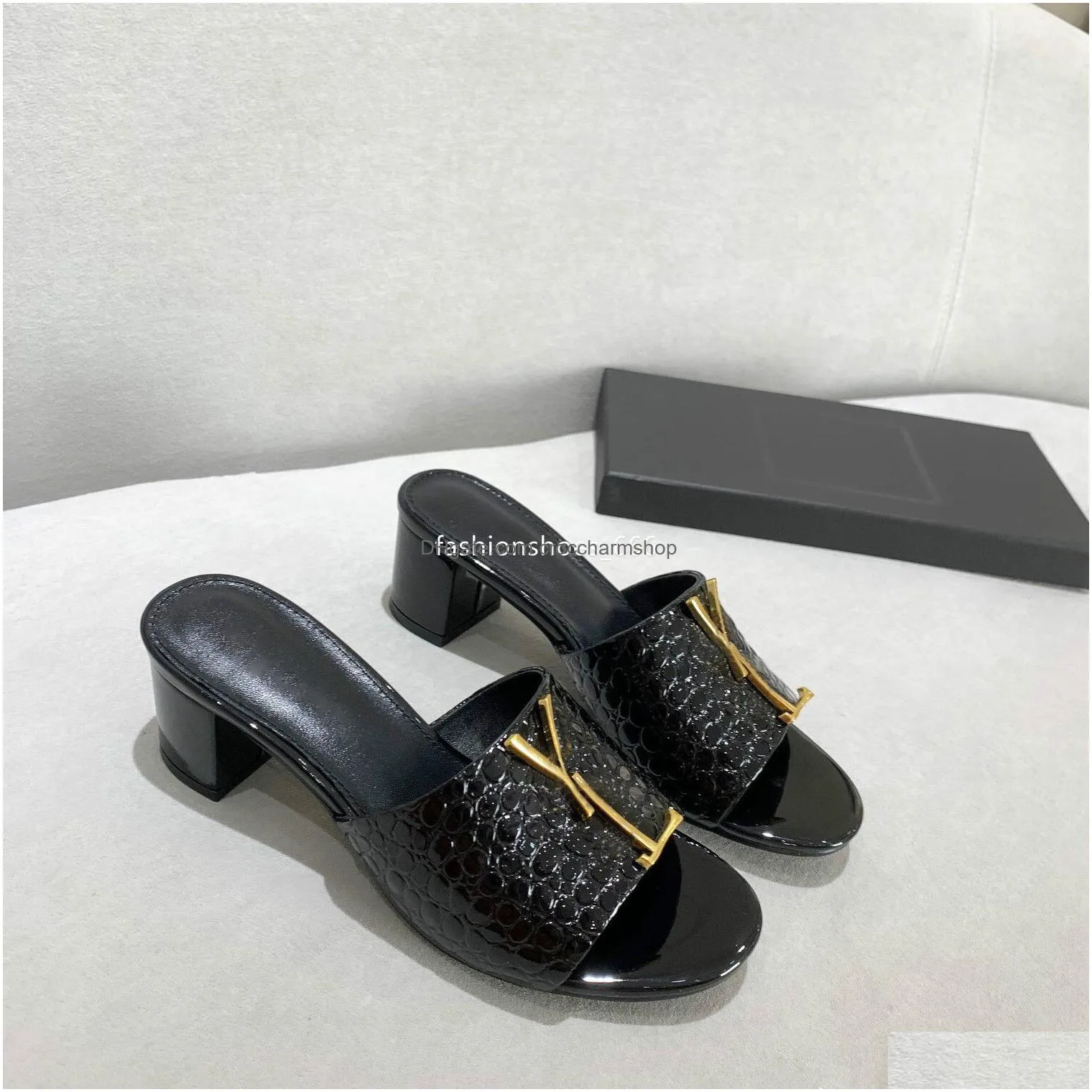2022 top quality luxuries designer mens womens slippers sandals shoes slide summer fashion wide flat flip flops with box size 35-42