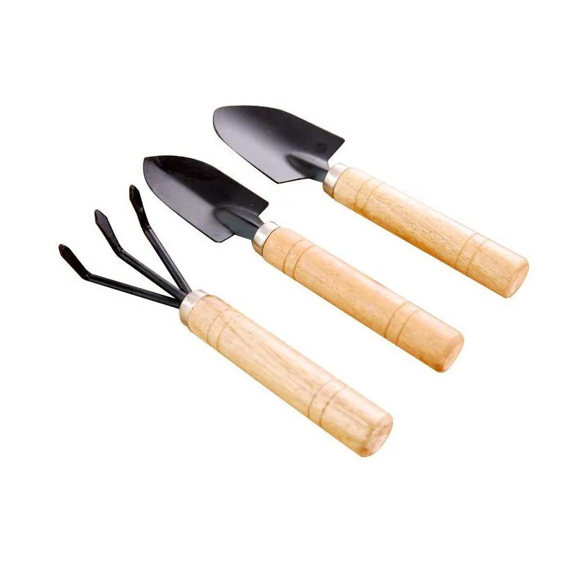 3 pcs/set new creative gardening tools three piece mini garden tools small shovel rake spade potte qylnqp bdenet rrd7292