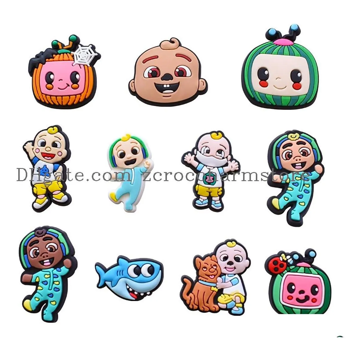 shoe parts accessories cartoon character charms decoration for bracelet wristband clog drop delivery ot5mp