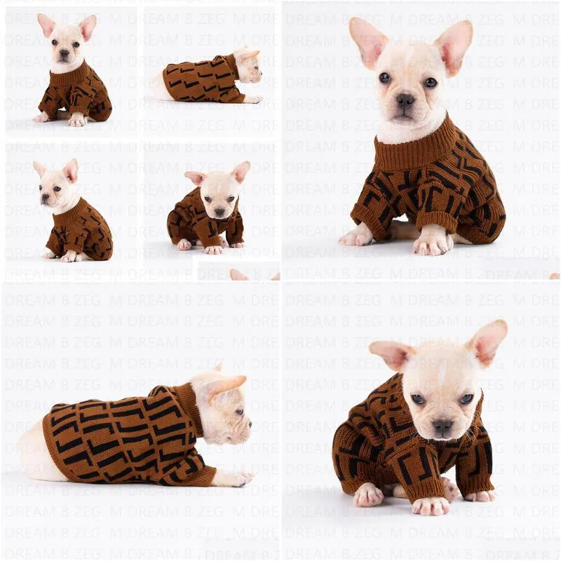 new style dog apparel designer pets sweater trend outdoor coat double letter winter dog sweatshirts ps1421