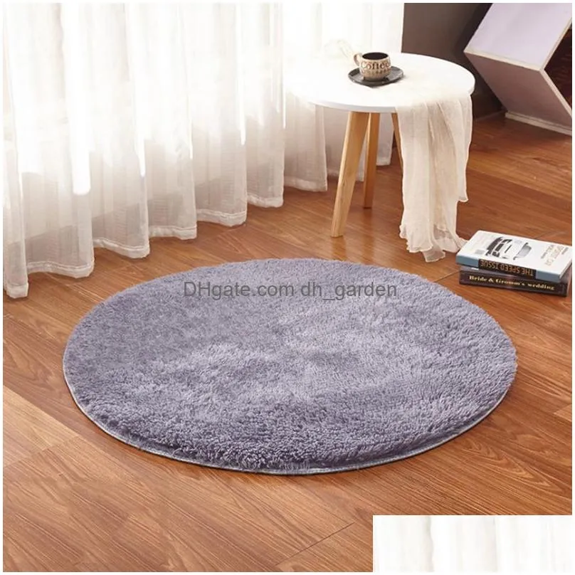 round plush pet electric blanket carpets heating pad waterproof dog cat bed mat