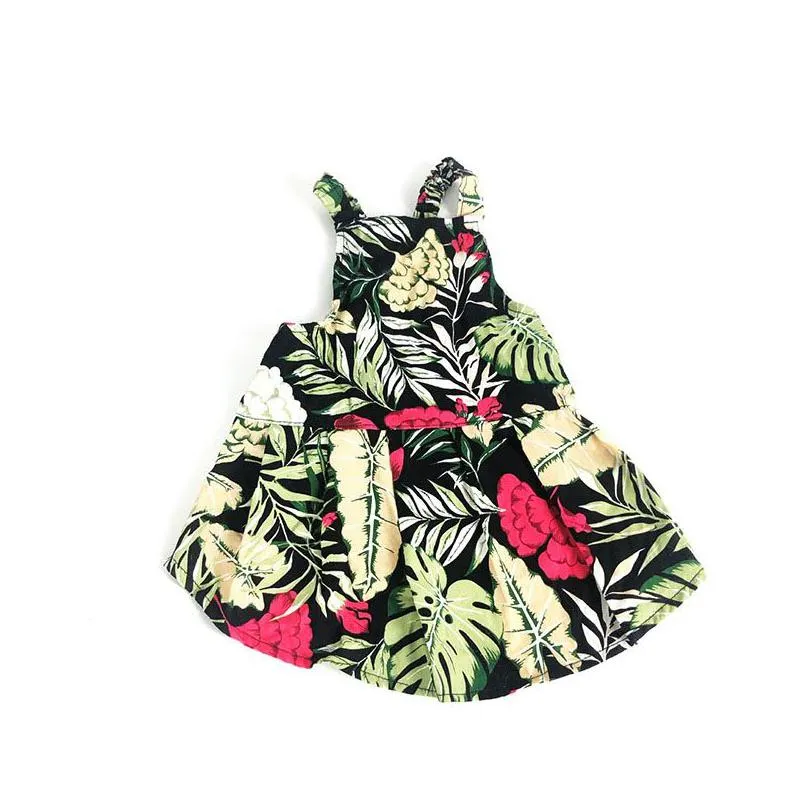 hawaii pet dress small dog skirt cute fashion cat skirt comfortable soft tractable coat fashion pretty vest chihuahua yorkshire ps1988