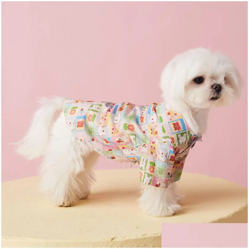 pets tshirt dog vest stripe shirt for small medium large dogs clothes french english bulldog teddy chihuahua pug ps2093