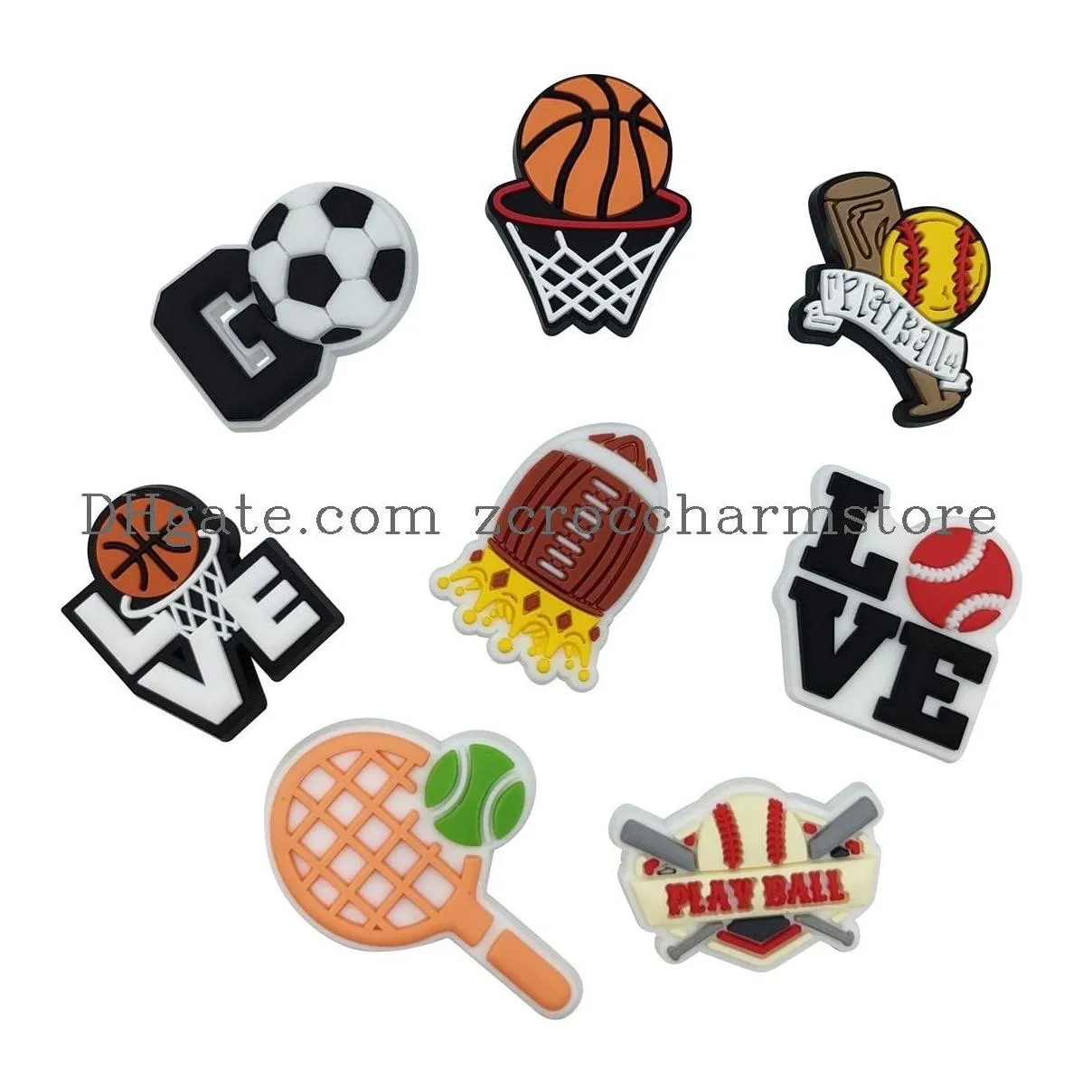 shoe parts accessories 27 pack decorations charms for boys girls women teens kids clog pins fit garden sandals wristb zcroccharmstore