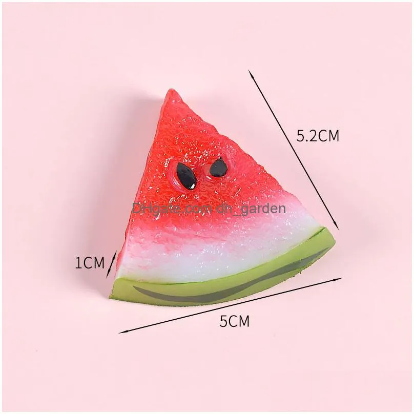 pvc simulation fruit keychains creative grape watermelon pineapple pendant keychain bag decorative key chain keyring