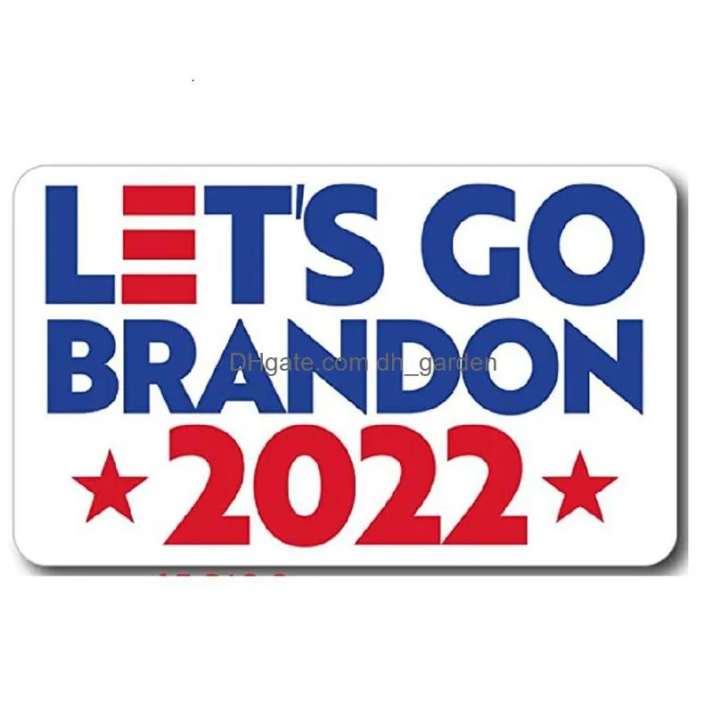 creative let`s go brandon personalized decoration stickers fjb self-adhesive cup car sticker