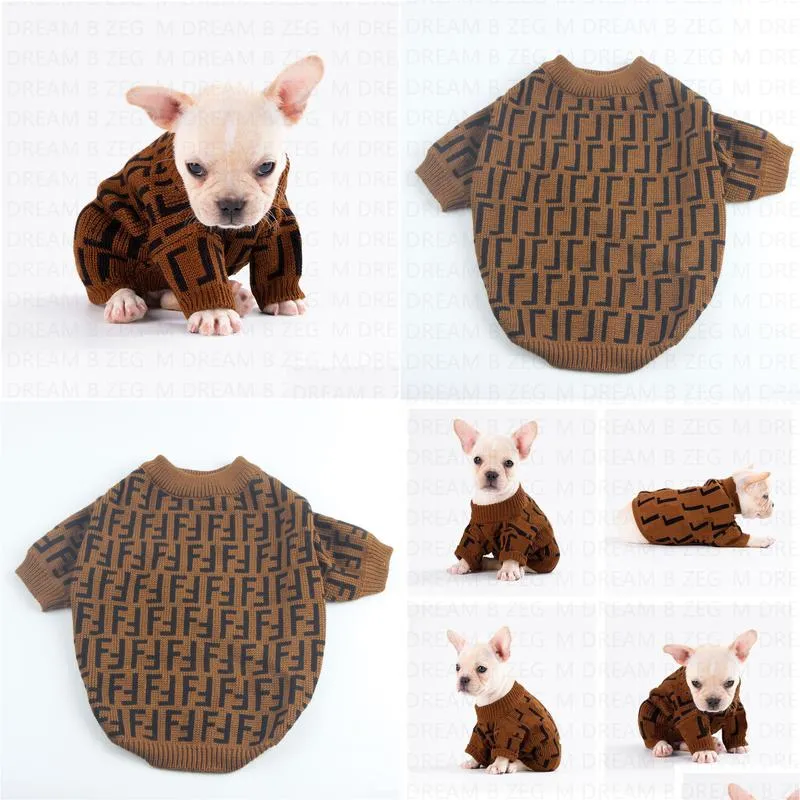 new style dog apparel designer pets sweater trend outdoor coat double letter winter dog sweatshirts ps1421