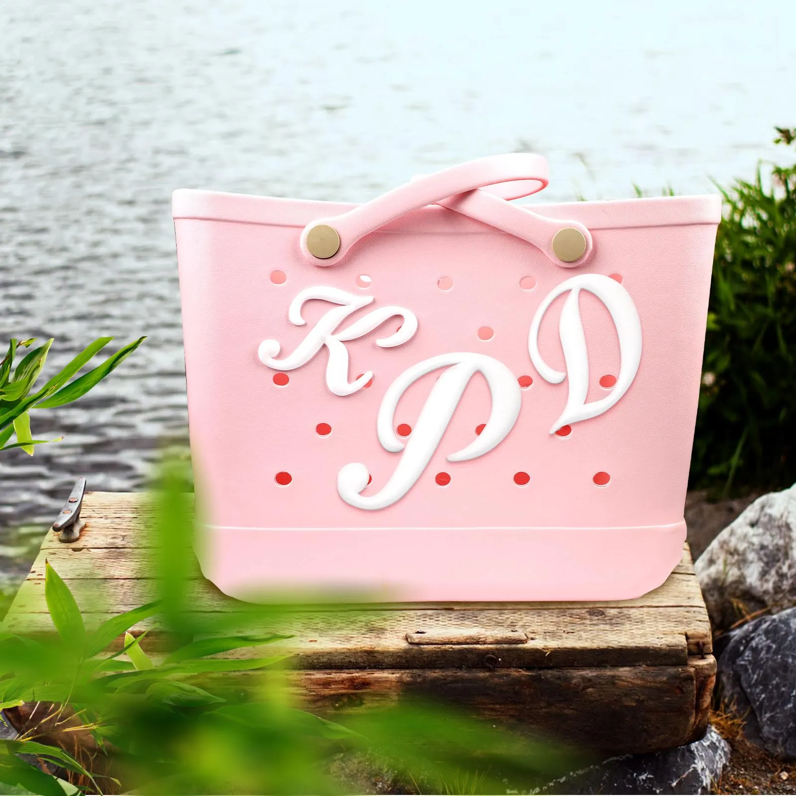 decorative lettering for bogg bag alphabet letters decor letter charms for bogg bag accessories alphabet 3d letters for personalizing handbag diy white