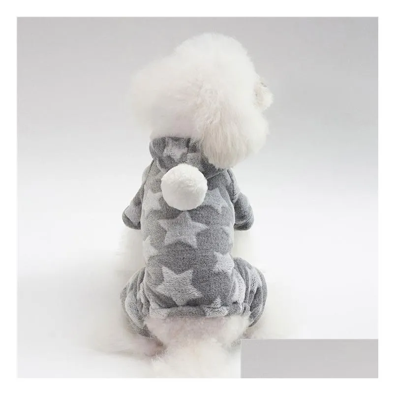 1 pcs dog costume soft coral fleece material pet clothes teddy poodle autumn winter warm dog apparel 5 size pet decoration