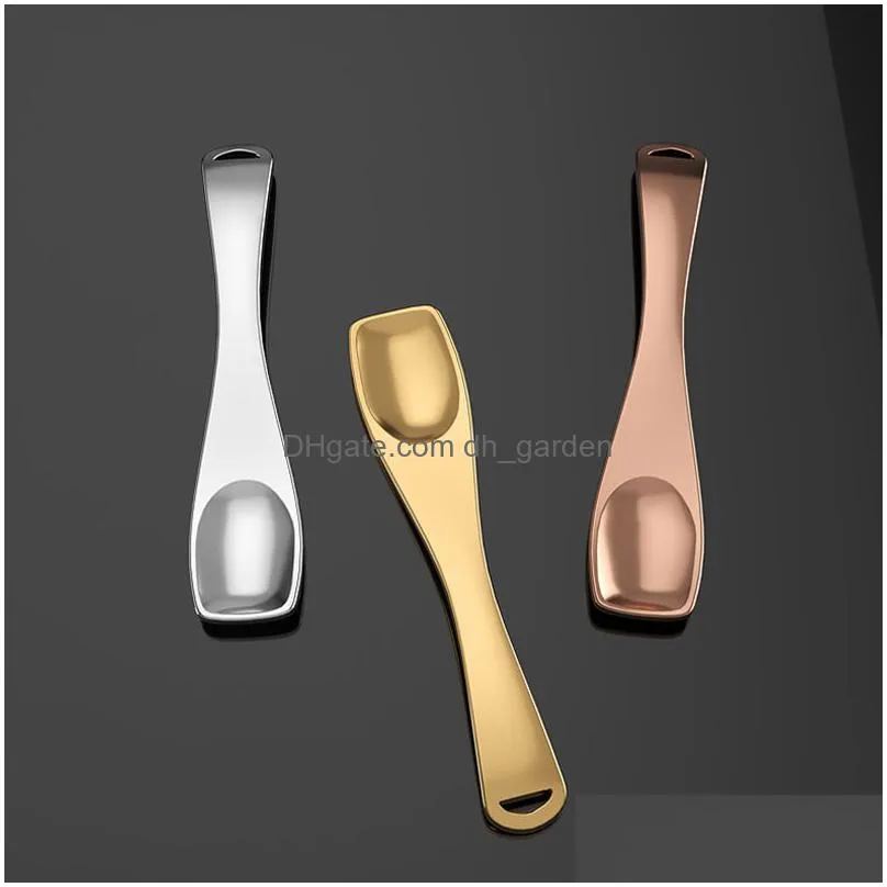 metal face cream spoon party favor portable skin care beauty cosmetic spatula spoons eye creams stick