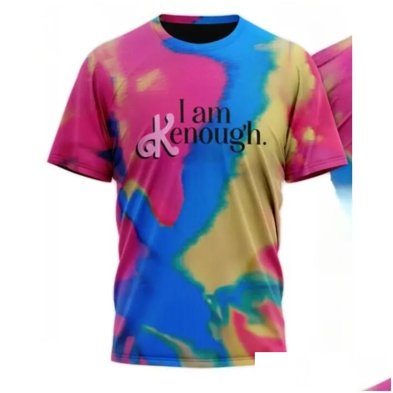 I Am Kenough Merch 3D Print Oversized T Shirt Women Men Boys Girls Kids Summer Fashion O-neck Short Sleeve Funny Tshirt Graphic Tees