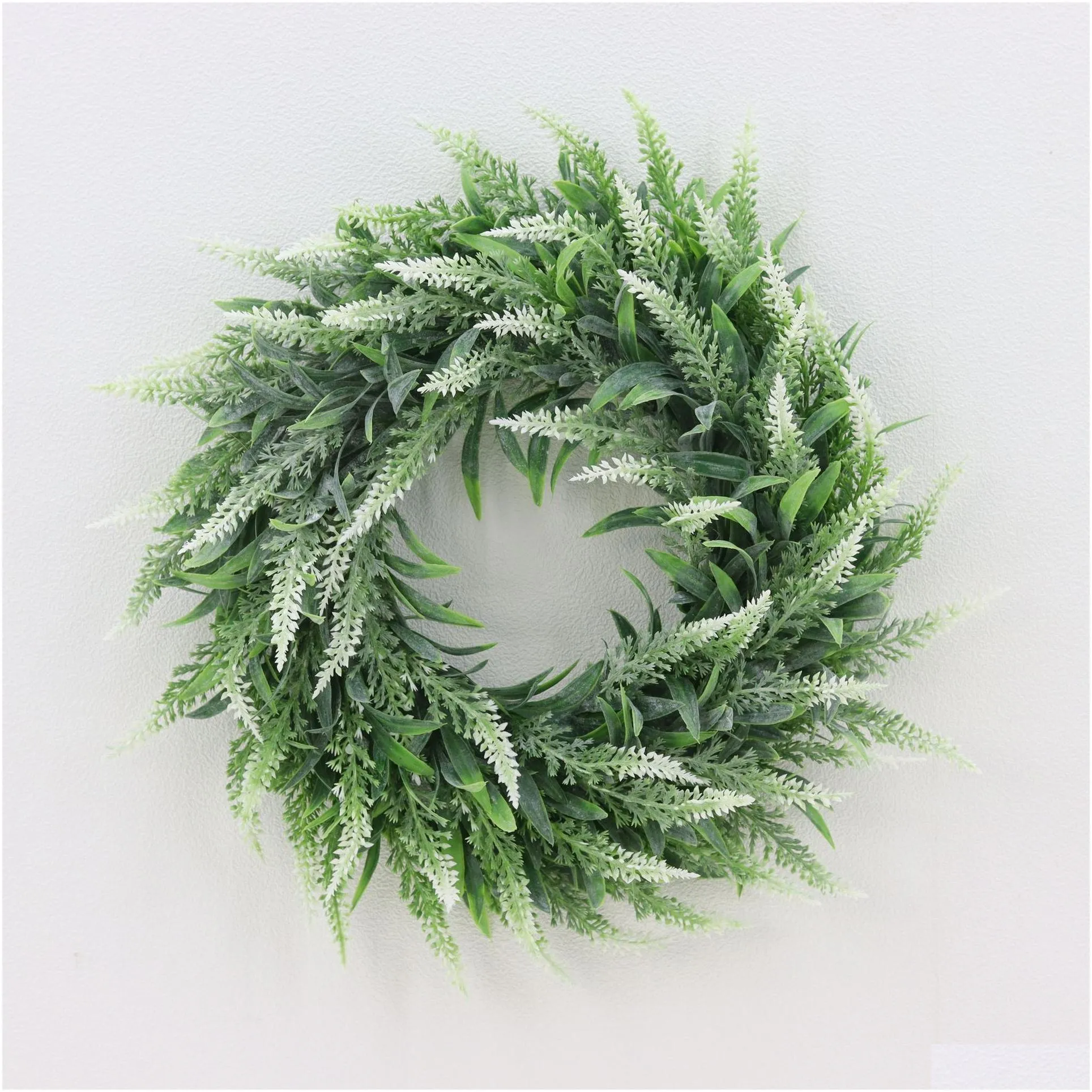 artificial plant garland plastic flower wreath home door decoration hanging ornaments wedding backdrops mall window layout