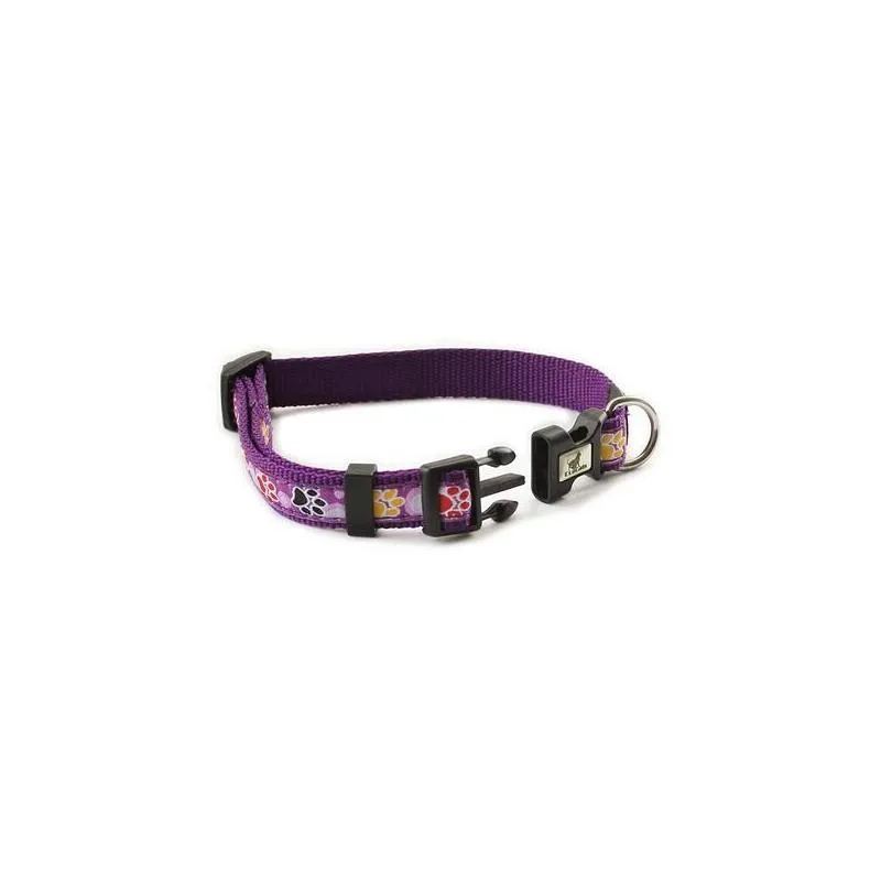 fashion purple nylon material dog collar leash dogs princess leashes collars 6043023 pet supplies accessories