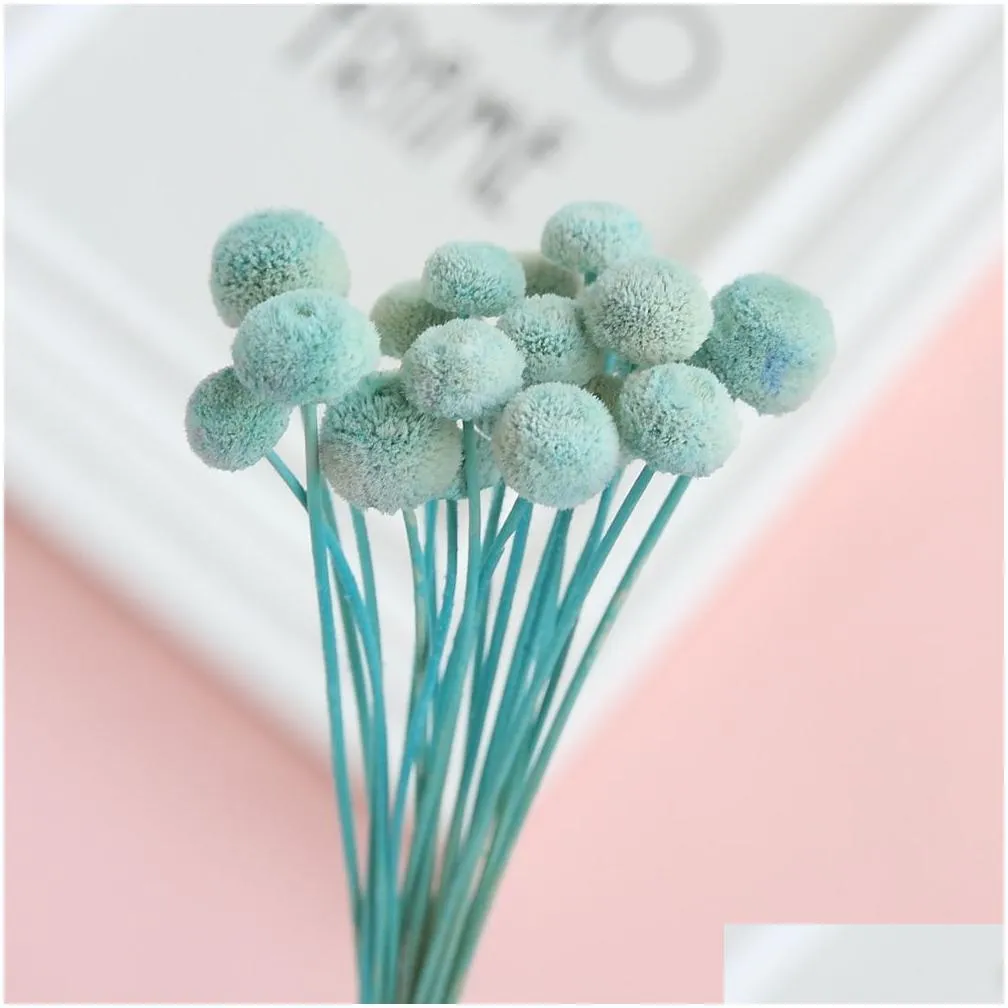 high quality dried flower button chrysanthemum artificial flowers farmhouse decor p o props wedding decoration background flower