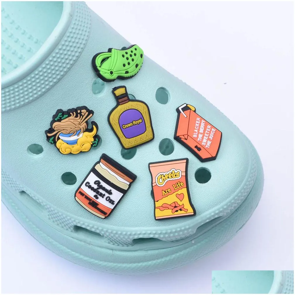 soft pvc cartoon croc shoe charm lady hot selling products for kids