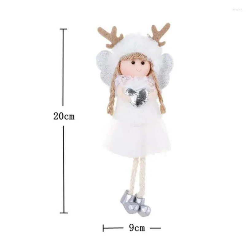 christmas decorations angel girl hanging ornaments creative diy pendant for home office door window