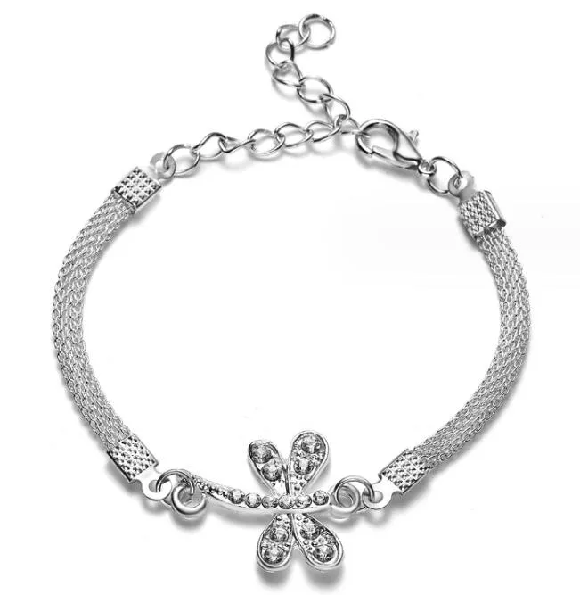 infinity 925 silver plated infinity bracelet the perfect owl butterfly dragonfly fashion jewelry accessory for women gift nice design