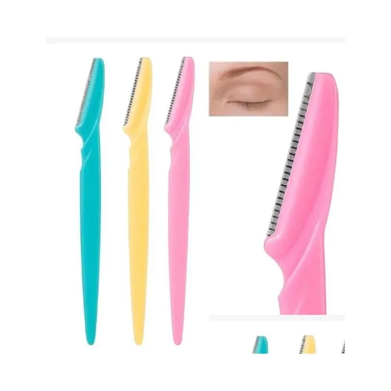 eyebrow knives eyebrow razor women facial epilator sourcil brow trimmer facial hair shaving remover