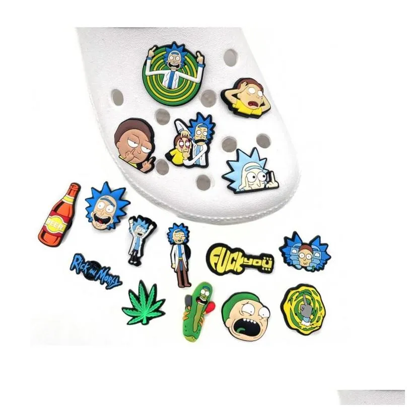 green cartoon pvc shoe charms shoes buckles bands fit bracelets croc jibz accessories wristband boys gardenshoeshat decoration