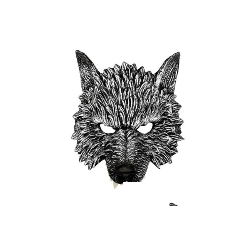 halloween 3d wolf mask party masks cosplay horror wolf masque halloween party decoration accessories gc1412