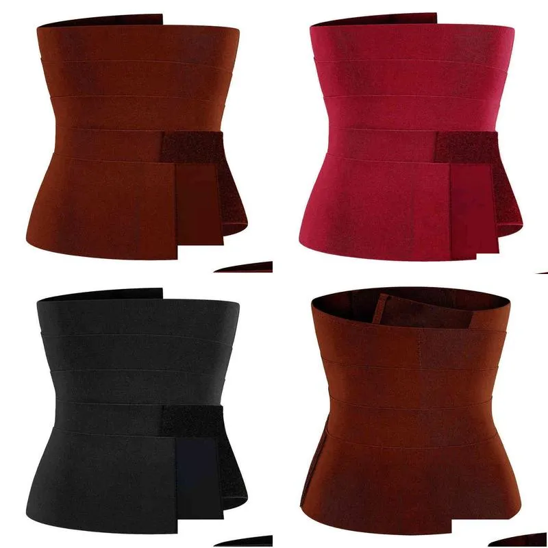  zipper waist trainers shapewear body shaper women girdling band corset sweating belt adjustable girdle fitness supplies uxs1072