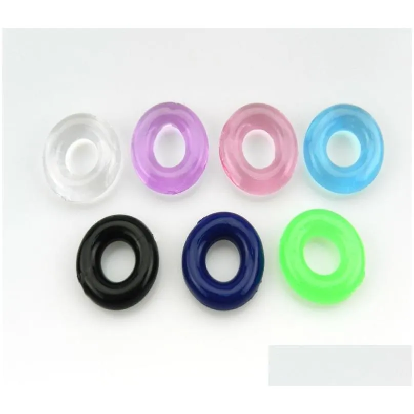 silicone cock rings delaying ejaculation rings penis ring flexible glue cockring toys for men products