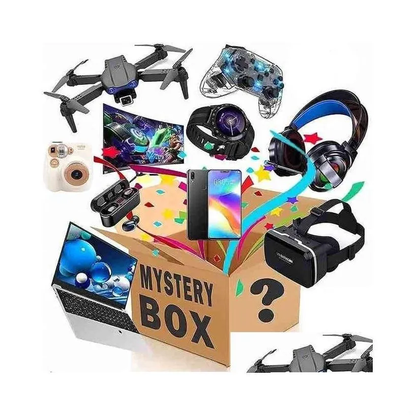 portable speakers mystery box electronics random boxes birthday surprise gifts adt lucky such as drones smart watches bluetooth drop