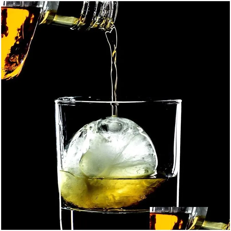 ice mould tools cavity whiskey maker mold sphere silicone ice grid round ball party for bar kitchen accessories