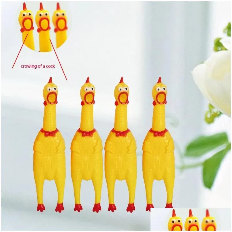 direct selling creative strange roaring chicken ventilates pet toys trick medium screaming chicken souls online red and wretched roaring