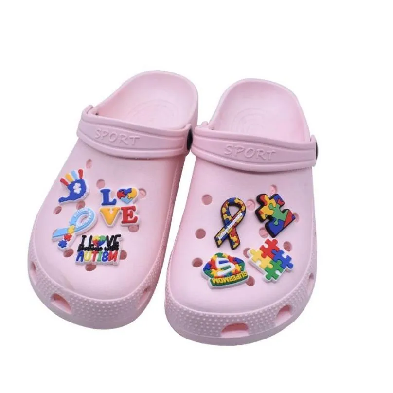 cartoon character pvc rubber shoe charms shoes accessories clog jibz fit for wristband croc buttons decorations as girls boys gift