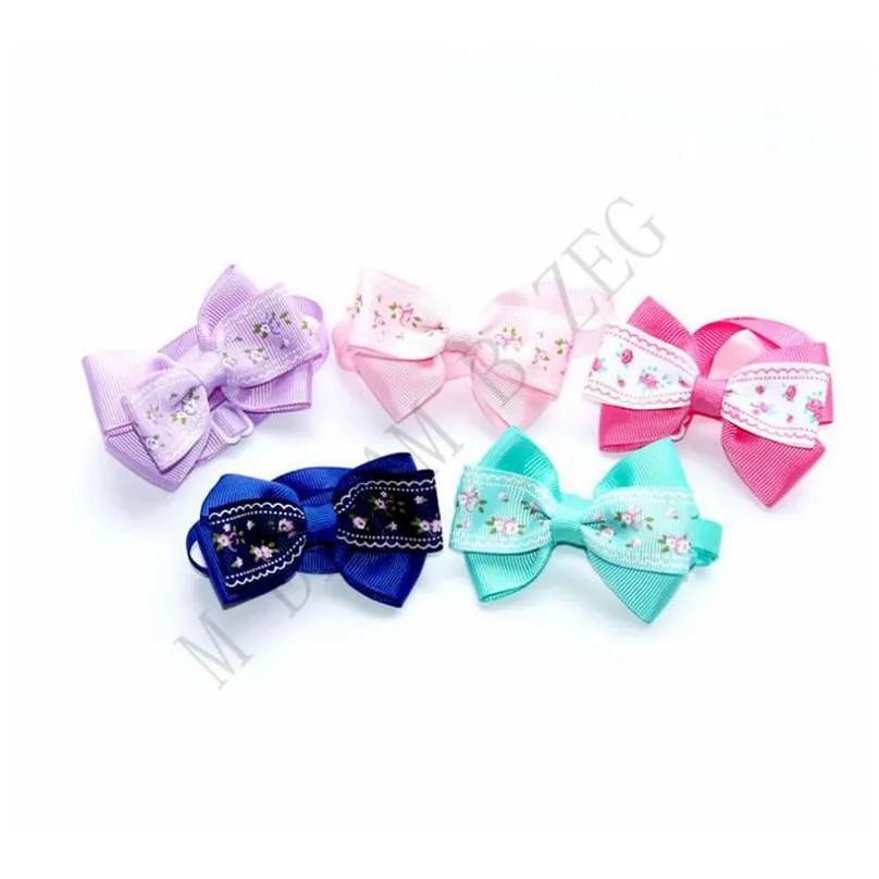 pet dog cat tie 100 colors pets necklace adjustable strap for cat collar dogs accessories pet dog bow tie puppy bow ties pet supplies