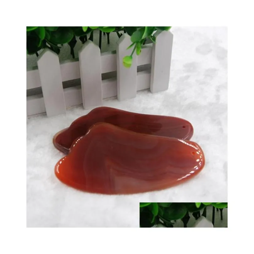  selling gua sha guasha skin massage traditional medicine natural jade agate scraping tool spa beauty health tools