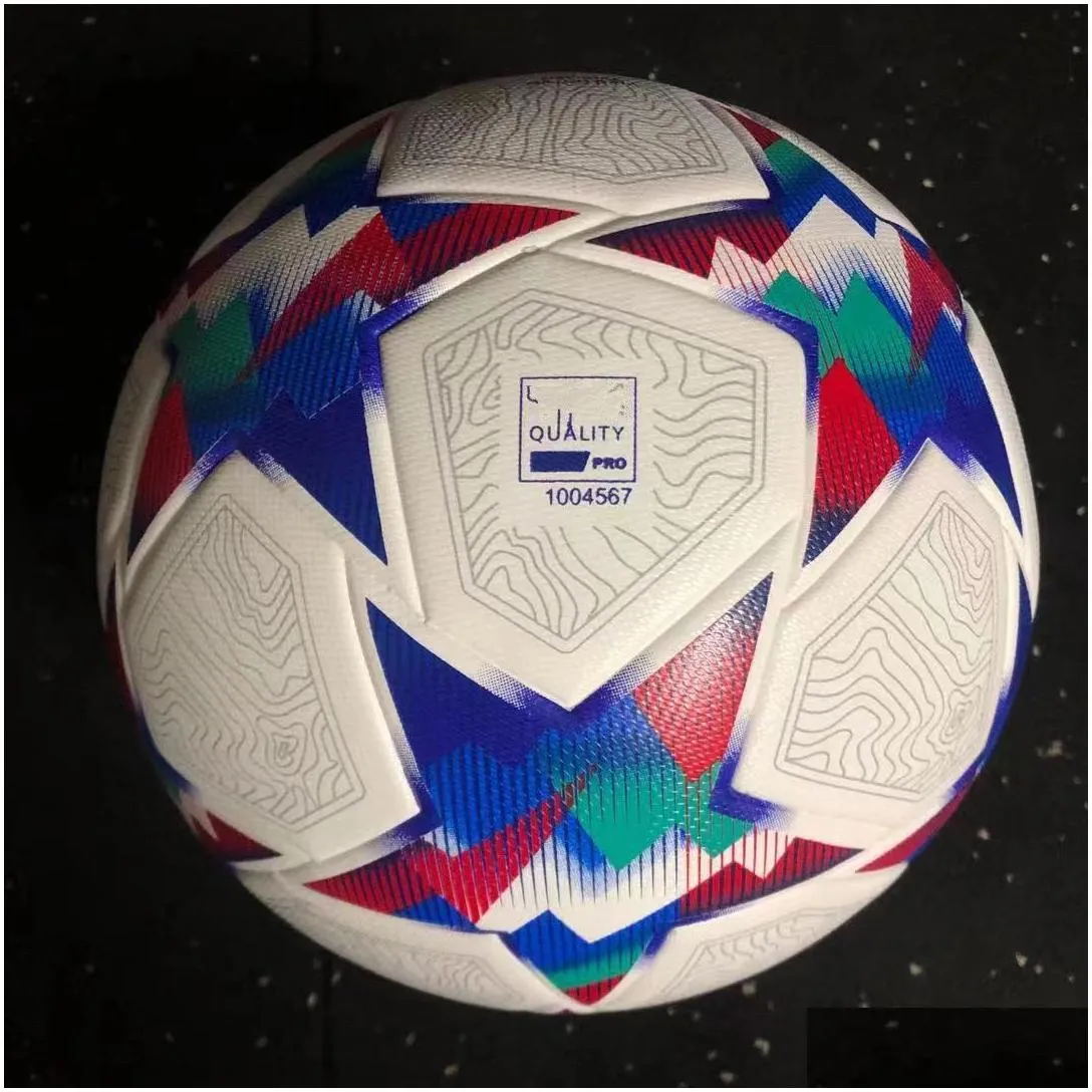  22 23 24 european champion soccer ball size 5 balls 2022 2023 2024 final kyiv pu balls granules slip-resistant football