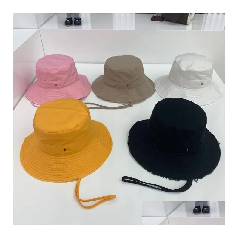 Woman Wide Brim Hats Summer Le Bob Artichaut Bucket Hat