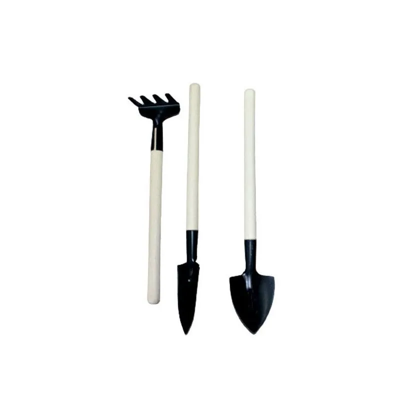 Manual shovel Garden Tools Three piece set with succulent handles