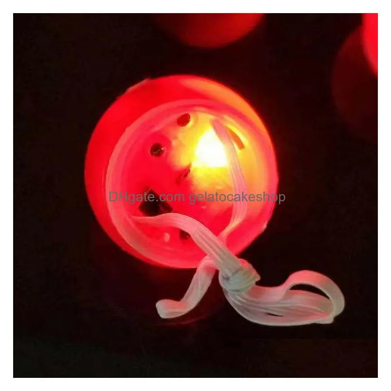 party decoration light up cute clown nose led red nose magic for halloween cosplay decorations accessory 829